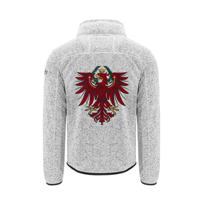 Tirol Kultjacke ohne Kapuze - Hellgrau