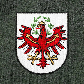 Tirol Wappen Stick dunkelgrün