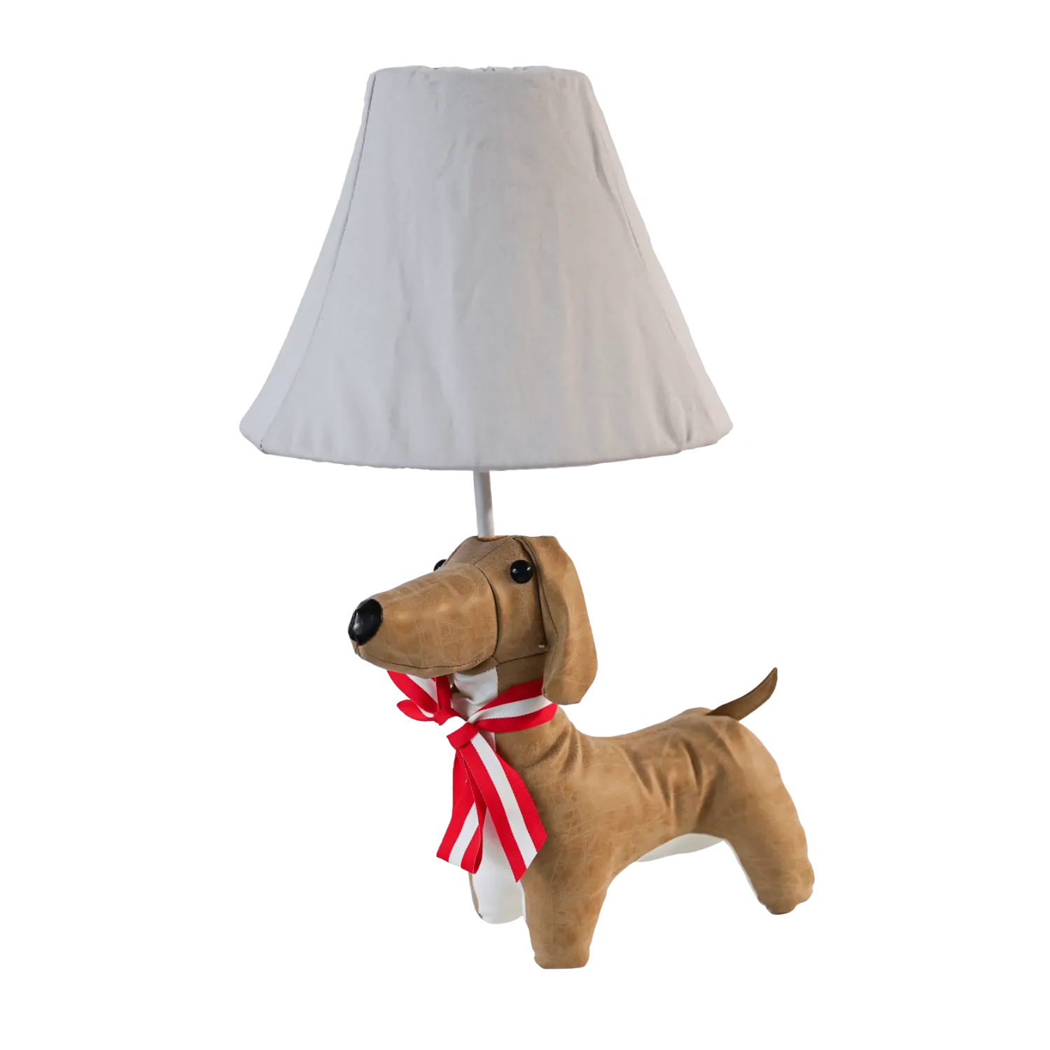 Tischlampe Kinderzimmer Hund braun