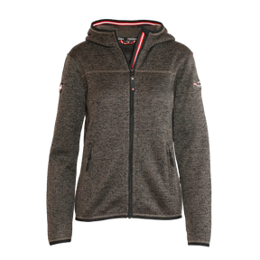 Hoamatkult Kultjacke mit Kapuze - Strickoptik