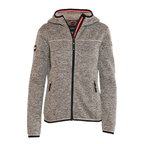 Hoamatkult Kultjacke mit Kapuze - Strickoptik