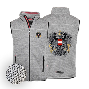 Österreich Adler Kultgilet - Strickoptik