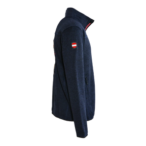 Österreich Kultjacke ohne Kapuze - Strickoptik