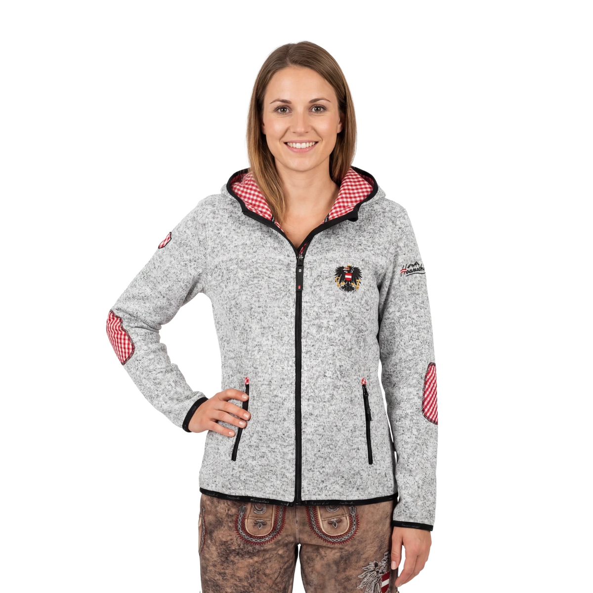 Trachten Karo Weste für Damen