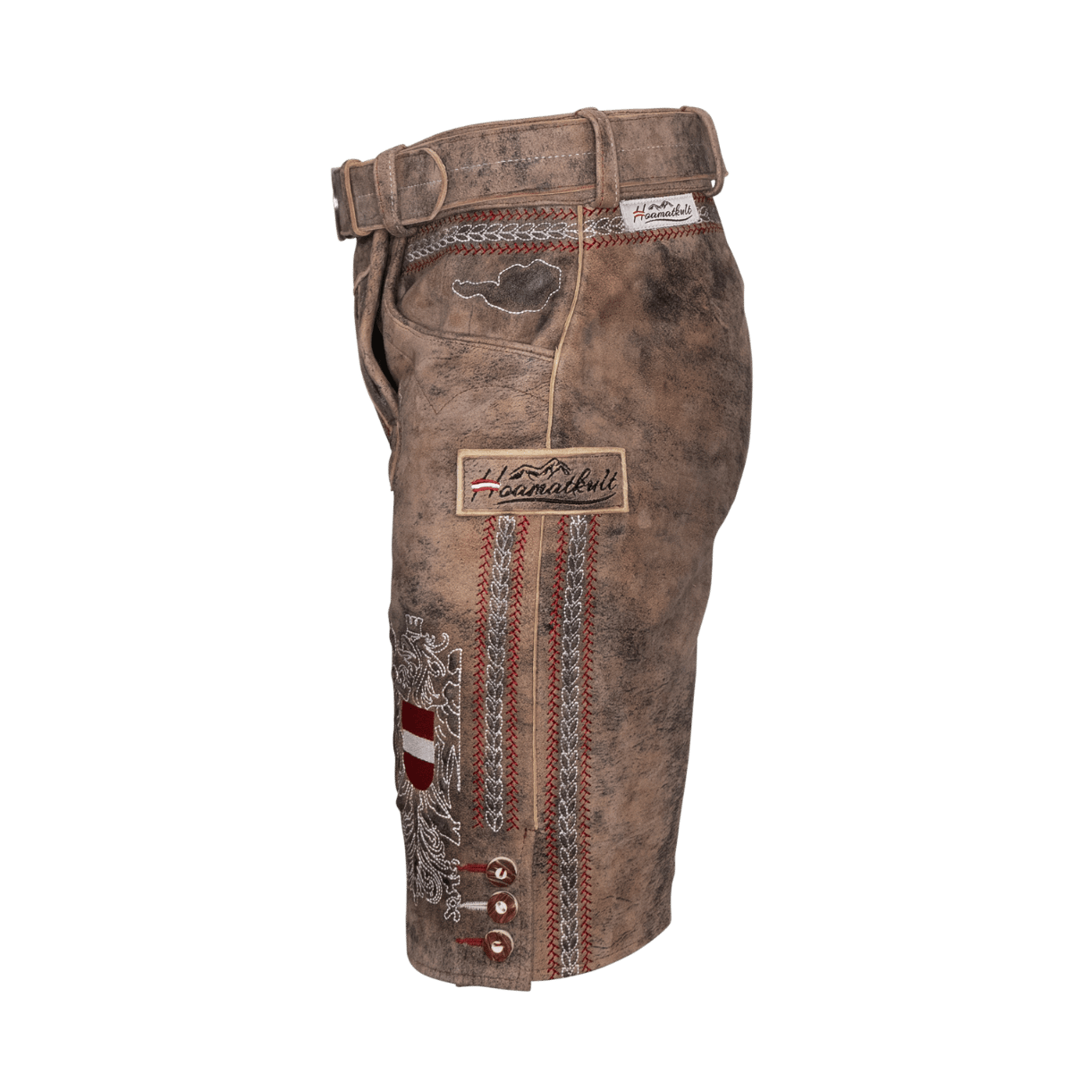 Trachten Lederhose Herren Österreich Adler