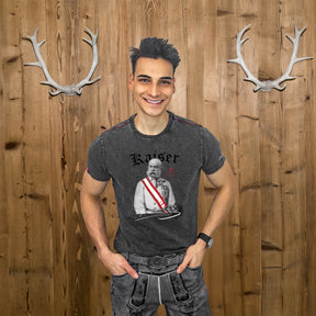 Trachten T-Shirt Vintage Look für Herren Kaiser Franz Josef