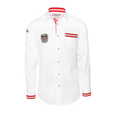 Trachtenhemd Herren weiß Österreich Adler #Farbe_Weiß