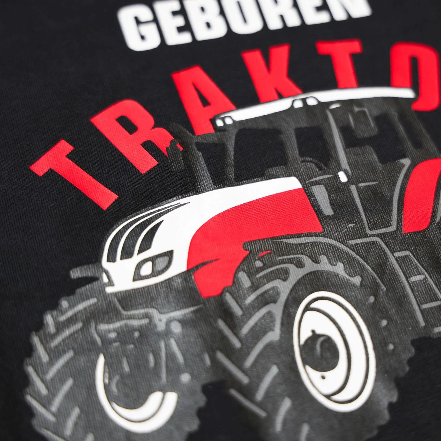 Traktor Shirt für Kinder #Farbe_Schwarz
