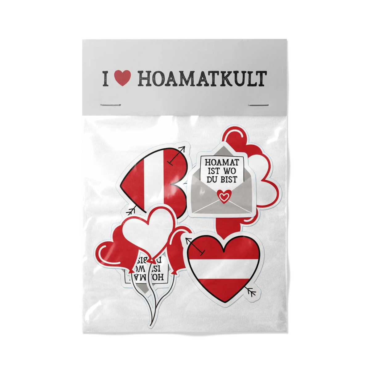 Valentinstag Sticker Hoamatkult