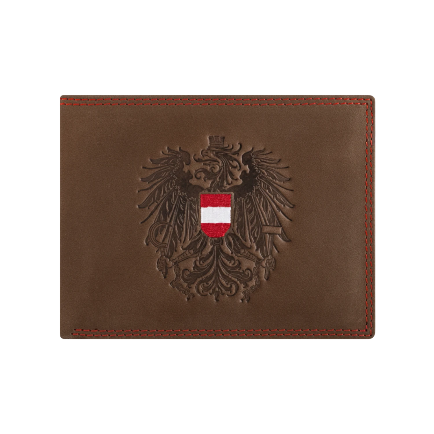 Österreich Adler Geldtasche - Vintage Leder