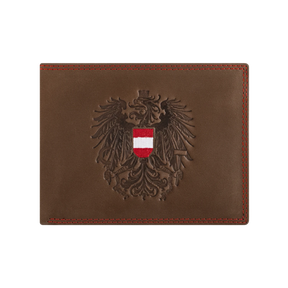 Österreich Adler Geldtasche - Vintage Leder
