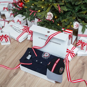 Geschenkpaket Weihnachten - Österreich Deluxe Polo + Kultcap