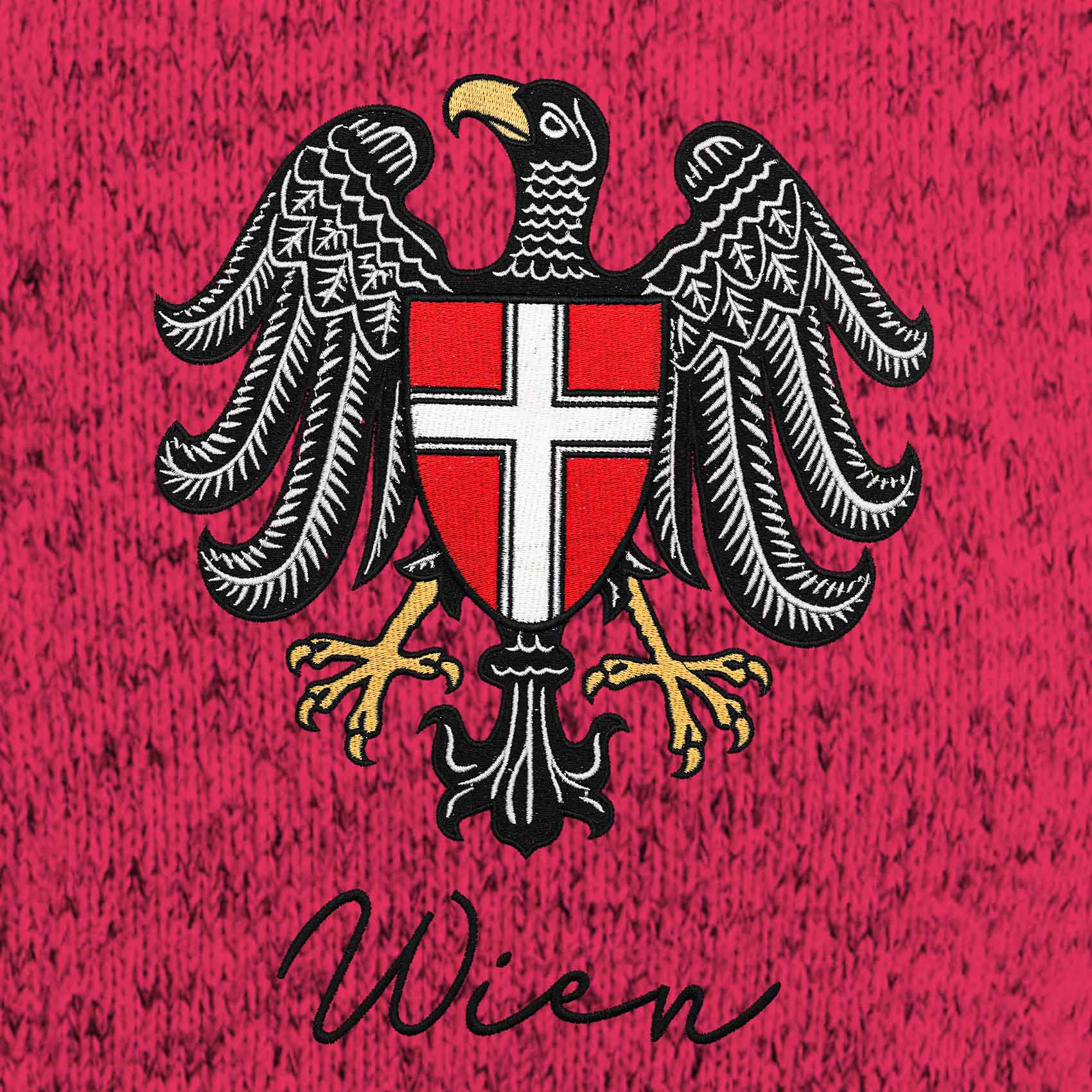 Wien Kultjacke mit Kapuze - Das Original