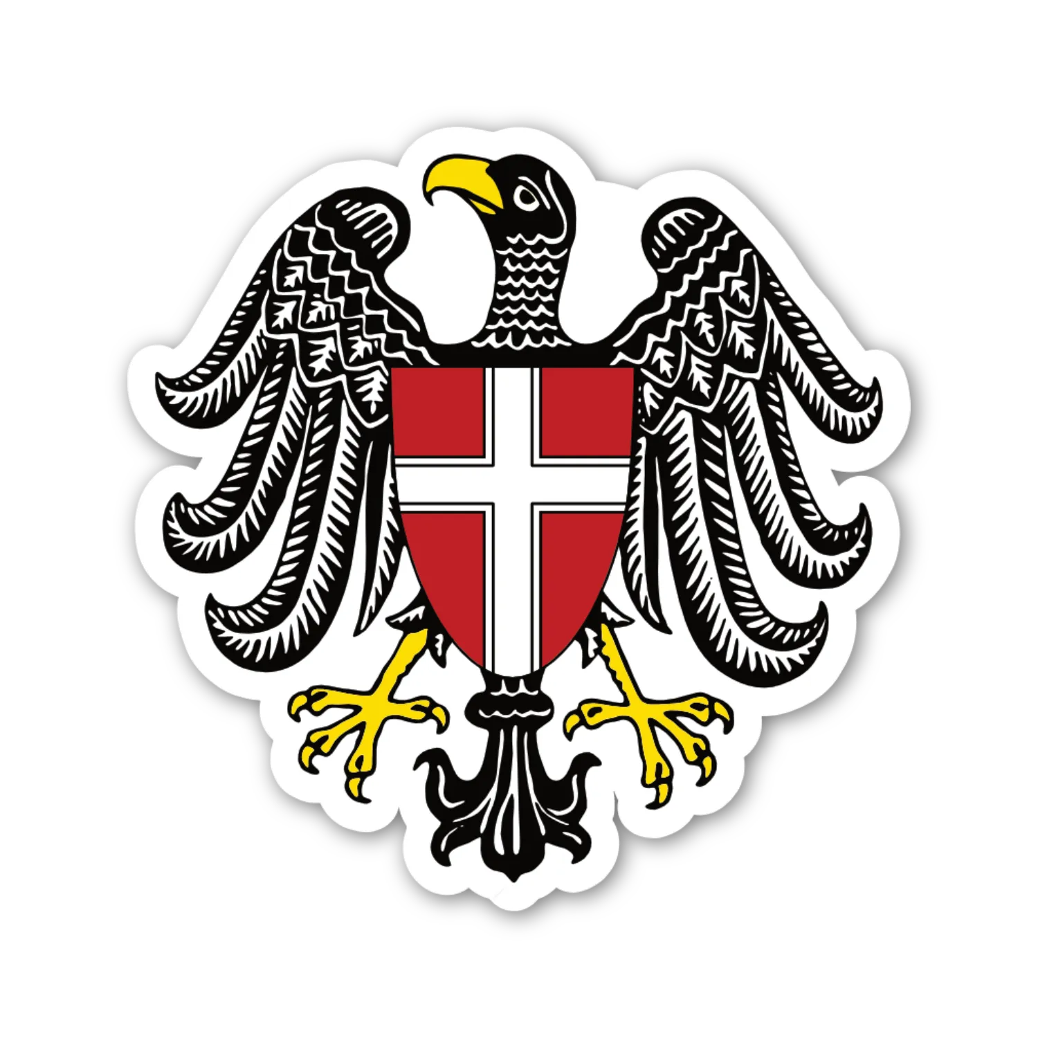 Wien Aufkleber