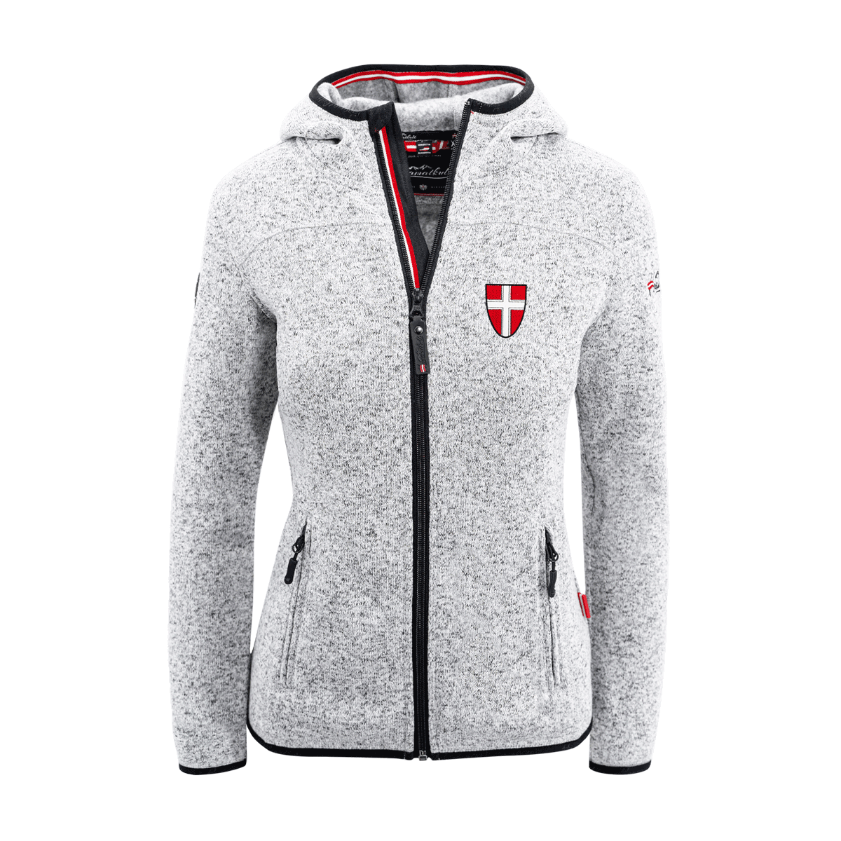 Wien Kultjacke für Damen hellgrau #Farbe_Hellgrau