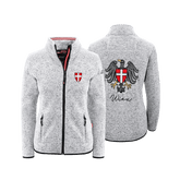 Wien Kultjacke ohne Kapuze hellgrau Damen #Farbe_Hellgrau