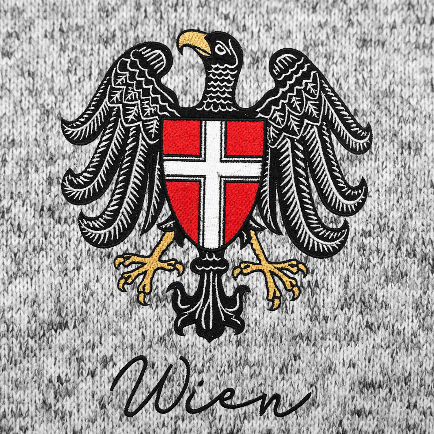 Wien Kultjacke mit Kapuze - Das Original