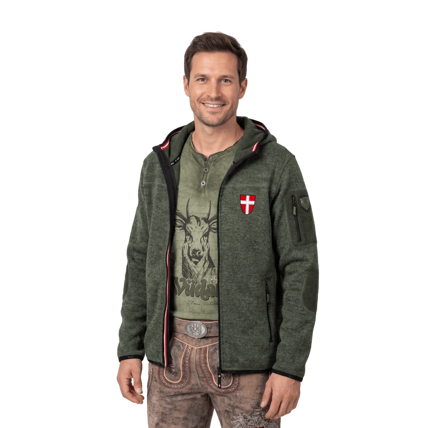 Wien Kultjacke mit Kapuze - Das Original