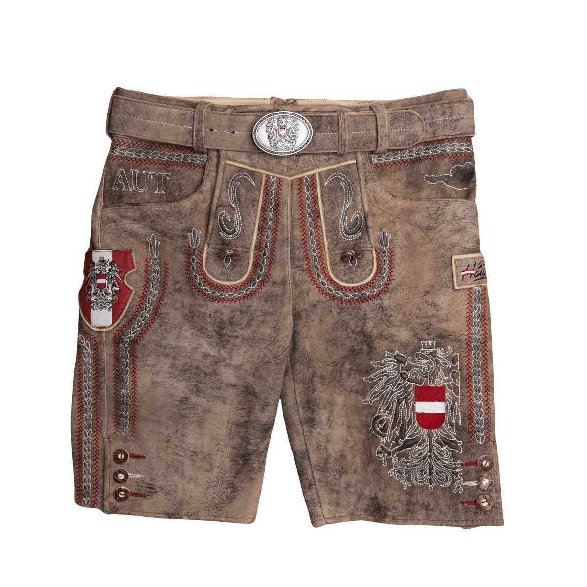 Ziegenleder Lederhose Österreich Adler