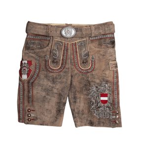 Ziegenleder Lederhose Österreich Adler