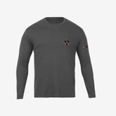 Langarmshirt mit Österreich Adler #Farbe_Grau