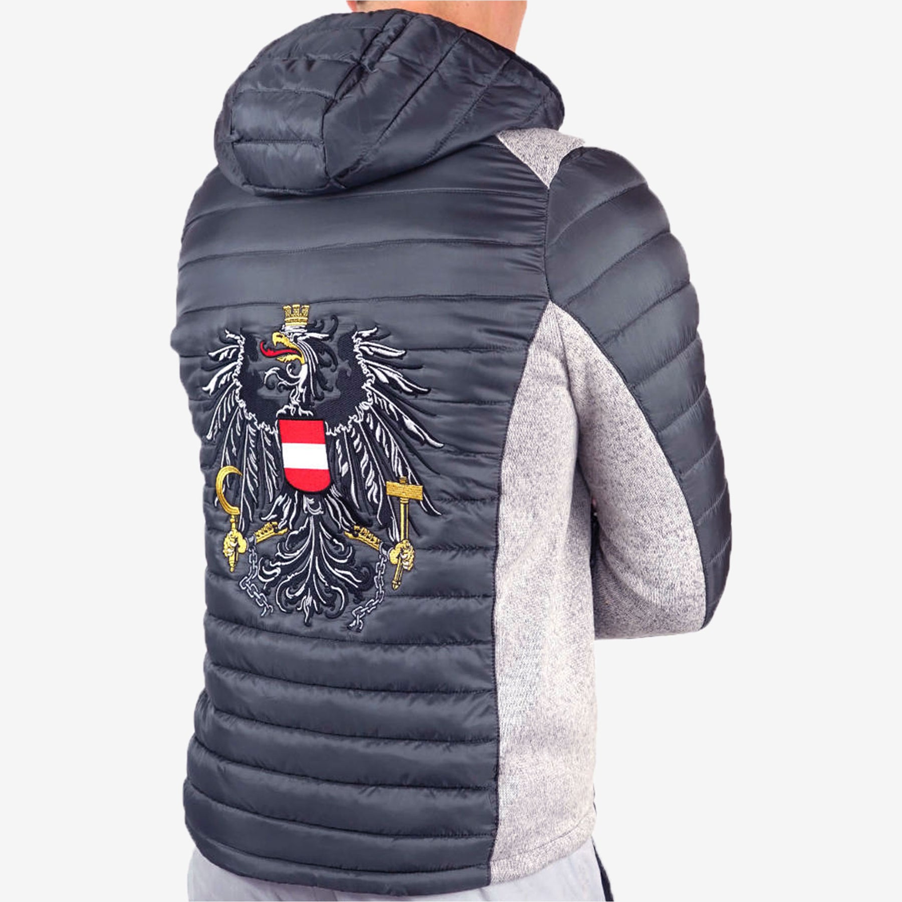 Österreich Wappen Hybrid Jacke