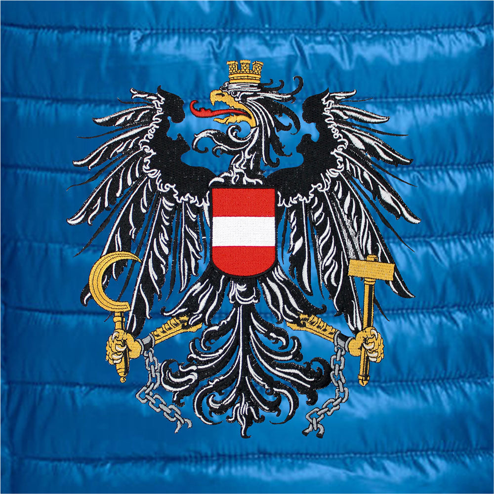 Wattierte Österreich Adler Jacke