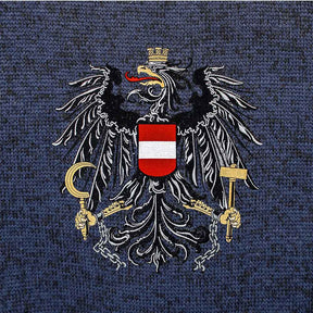 Österreich Wappen blaue Kultjacke