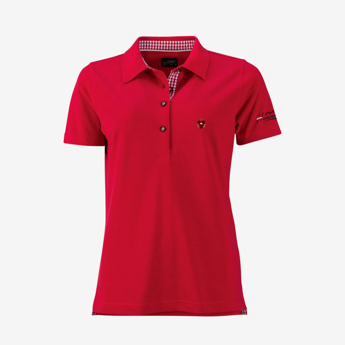 Roets karo Polo Shirt kaufen #Farbe_Rot
