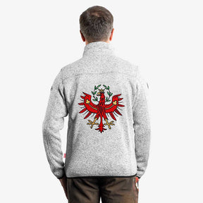 Strickfleece Jacke mit Tiroler Adler kaufen